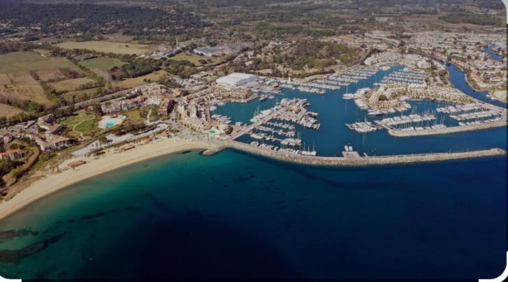 Petit Cocon Magnifique Vue Sur Marina Dans Le Golfe De Saint Tropez Apartman Cogolin Kültér fotó
