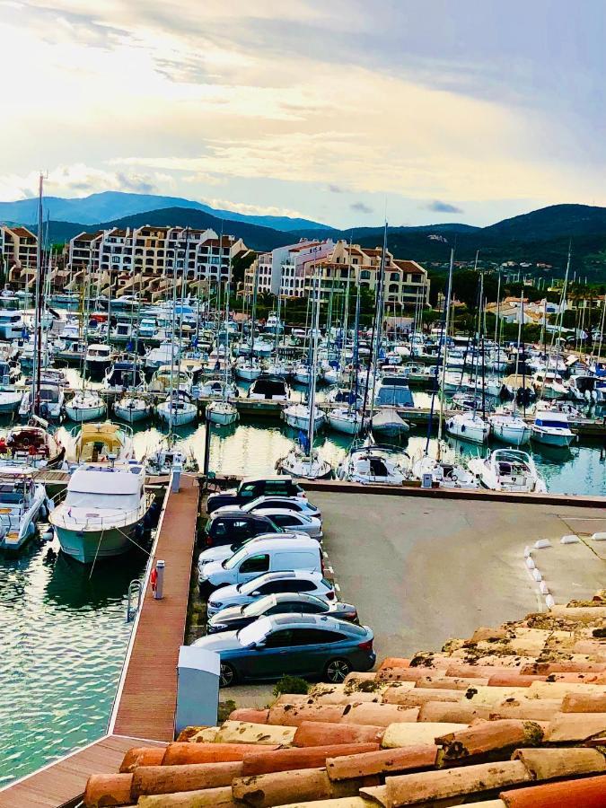 Petit Cocon Magnifique Vue Sur Marina Dans Le Golfe De Saint Tropez Apartman Cogolin Kültér fotó
